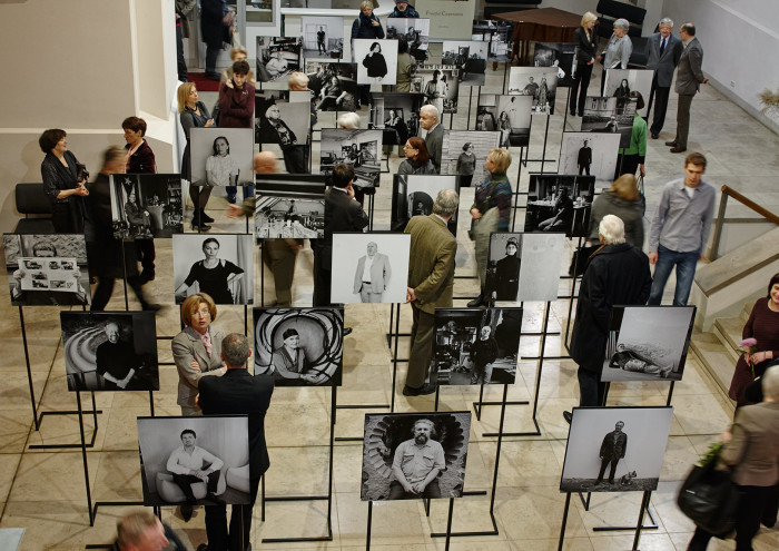 Ieva Epnere – artist portraits for exhibition Dense Space