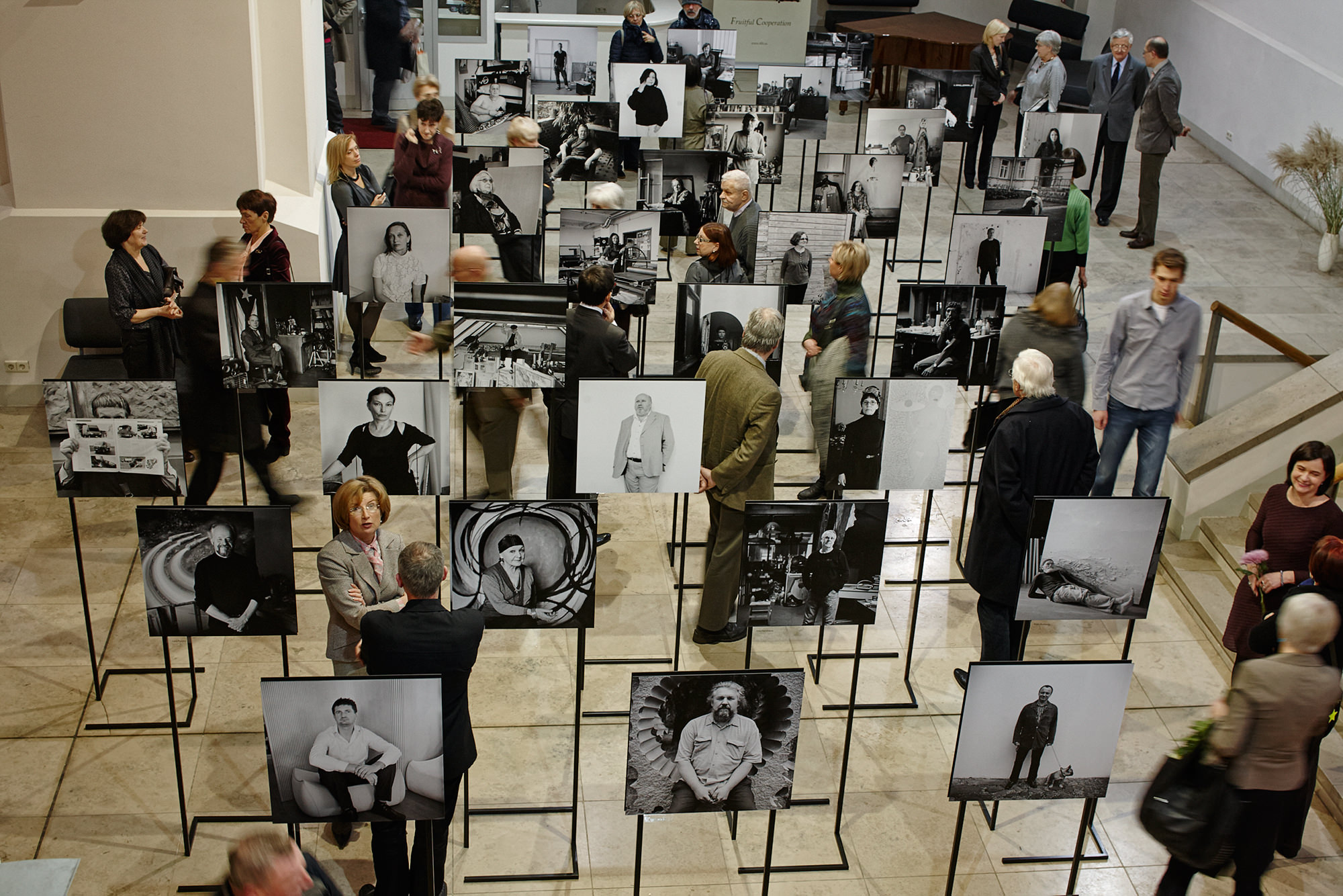 Ieva Epnere – artist portraits for exhibition Dense Space